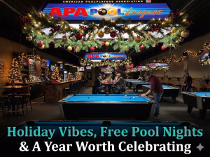 Happy holidays from Black River Billiards